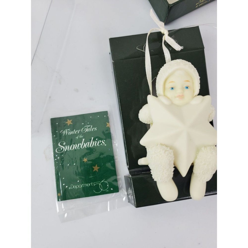 Snowbabies Dept 56 Winter Surprise Box Vintage Christmas Figurine